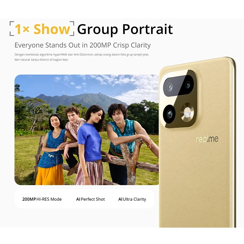 realme Realme 16 Pro+ 5G 12/512GB - Garansi Resmi Harga Rp 8.639.000 Toko Medan