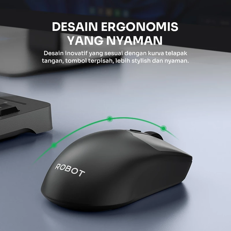 Robot Robot Keyboard & Mouse KM3800 Wireless Combo Silent Click Harga Rp 210.000 Toko Medan