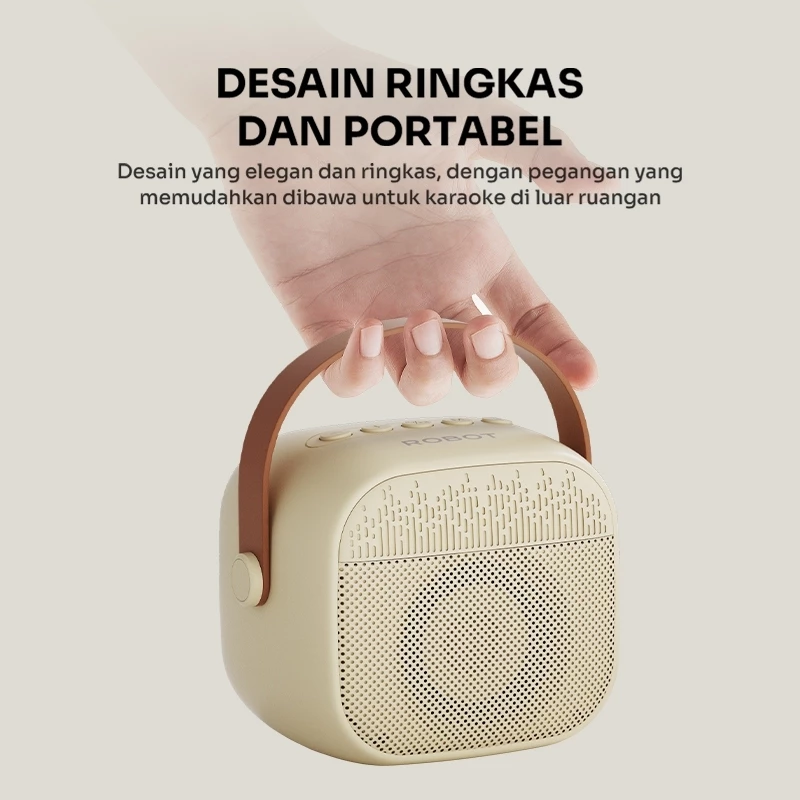 Robot Robot Speaker RB50 Karaoke Bluetooth Portable Mini With Mic Blue Harga Rp 300.000 Toko Medan