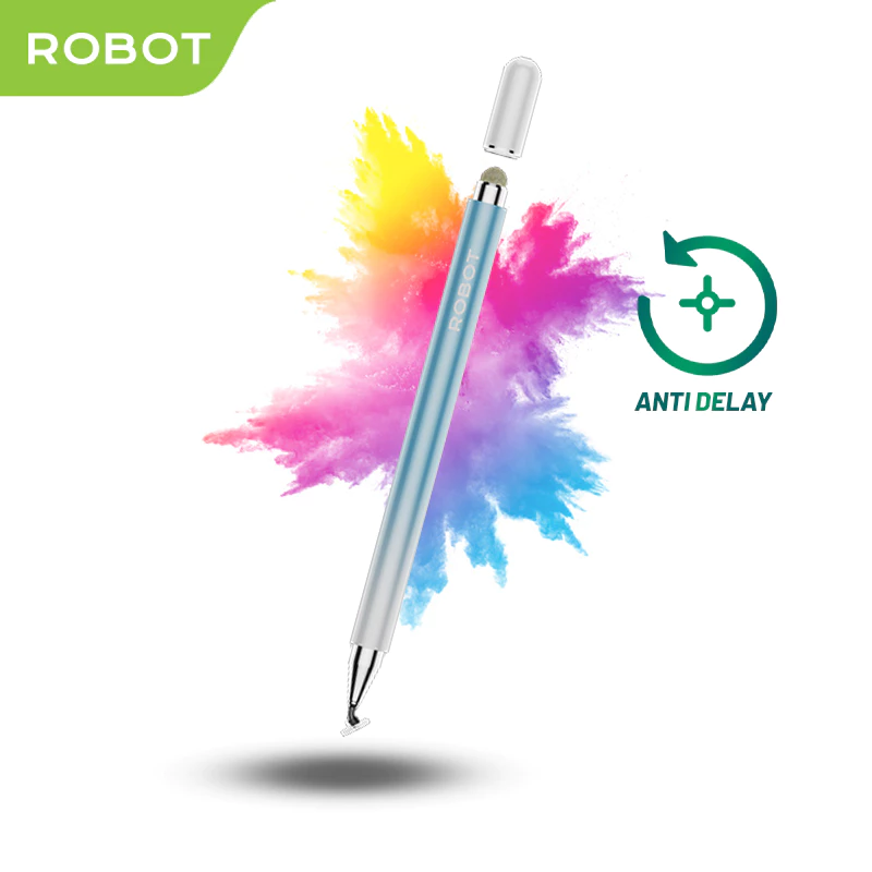 Robot Robot Stylus Pen RSP01 Universal 2in1 Capatitive for Mobile Tablet PC Harga Rp 69.000 Toko Medan