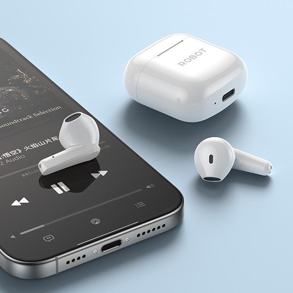 Robot Robot TWS Encobuds 2 Wireless Earphones Bluetooth 6.0 Blue Harga Rp 109.000 Toko Medan