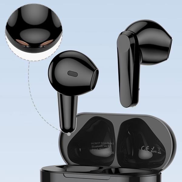 Robot Robot TWS Encobuds 2 Wireless Earphones Bluetooth 6.0 Blue Harga Rp 109.000 Toko Medan