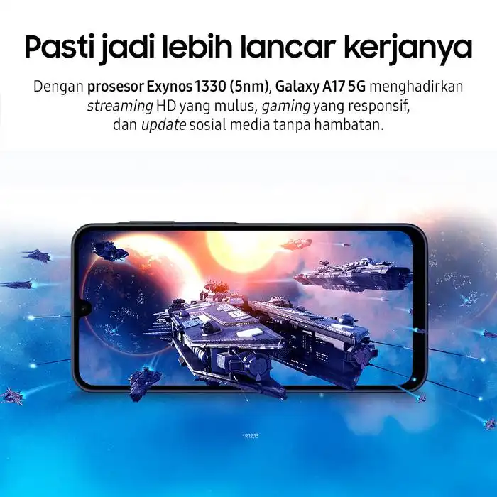 Samsung Samsung Galaxy A17 5G 8GB-256GB Garansi Resmi Harga Rp 3.626.000 Toko Medan