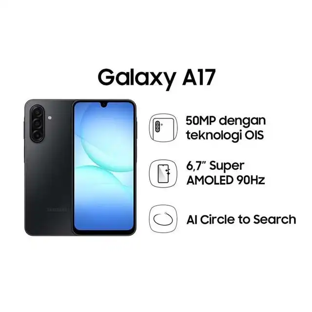 Samsung Samsung Galaxy A17 LTE 8GB-128GB | 8GB-256GB Garansi Resmi Harga Rp 2.940.000 Toko Medan