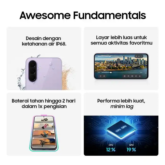 Samsung Samsung Galaxy A37 5G 8GB/128GB | 8GB/256GB - Garansi Resmi Harga Rp 6.449.000 Toko Medan