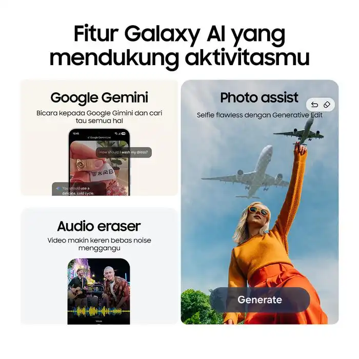 Samsung Samsung Galaxy S25 FE 5G 8GB/128GB | 8GB/256GB | 8GB/512GB - Garansi Resmi Harga Rp 13.299.000 Toko Medan