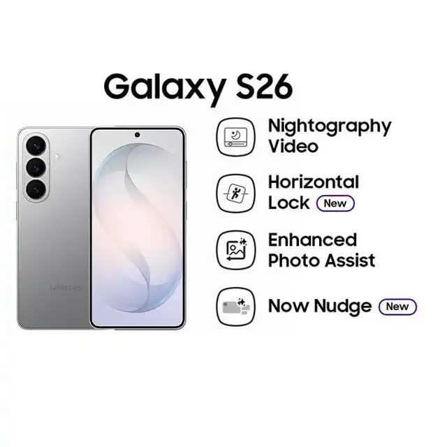 Samsung Samsung Galaxy S26 12GB/256GB | 12GB/512GB - Garansi Resmi Harga Rp 19.299.000 Toko Medan
