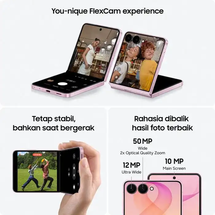 Samsung Samsung Galaxy Z Flip8 12GB/256GB | 12GB/512GB - Garansi Resmi Harga Rp 22.999.000 Toko Medan