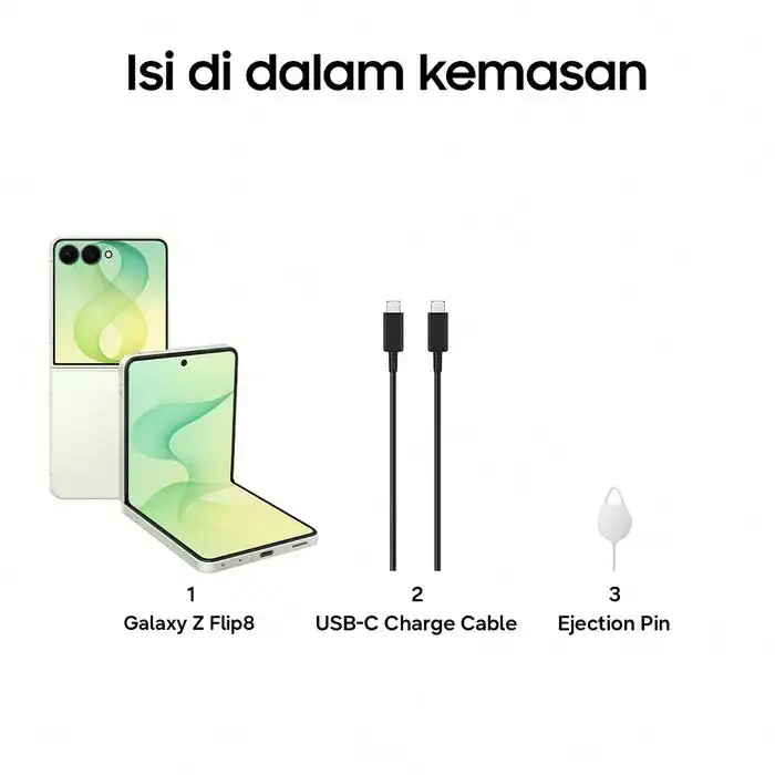 Samsung Samsung Galaxy Z Flip8 12GB/256GB | 12GB/512GB - Garansi Resmi Harga Rp 22.999.000 Toko Medan