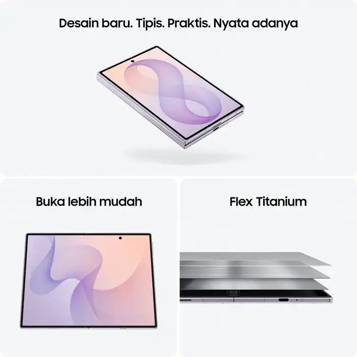 Samsung Samsung Galaxy Z Fold8 12GB/256GB | 12GB/512GB | 16GB/1TB - Garansi Resmi Harga Rp 40.199.000 Toko Medan