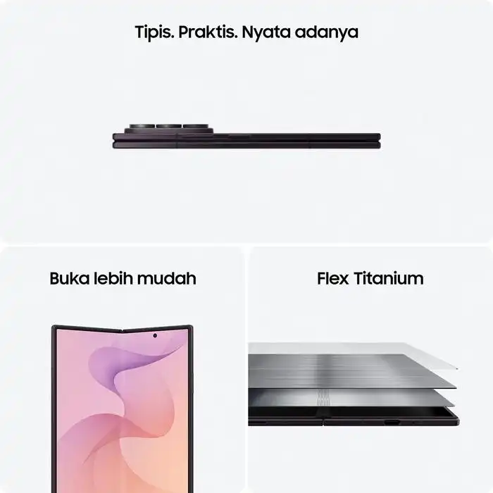 Samsung Samsung Galaxy Z Fold8 Ultra 12GB/256GB | 12GB/512GB | 16GB/1TB - Garansi Resmi Harga Rp 36.499.000 Toko Medan
