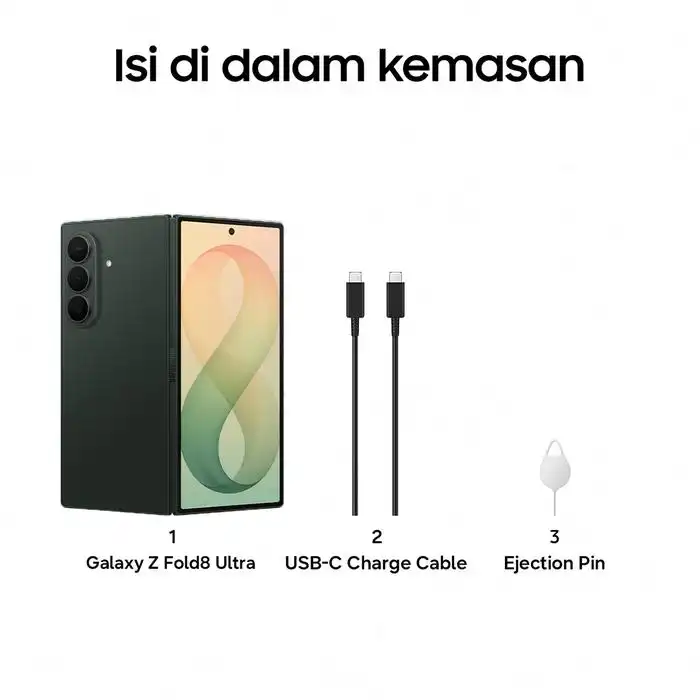 Samsung Samsung Galaxy Z Fold8 Ultra 12GB/256GB | 12GB/512GB | 16GB/1TB - Garansi Resmi Harga Rp 36.499.000 Toko Medan
