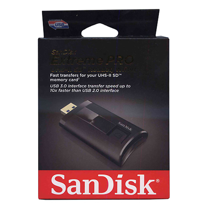 SanDisk Sandisk Extreme Pro UHS-II SD USB 3.0 Card Reader [SDDR-329-G46] Harga Rp 300.000 Toko Medan