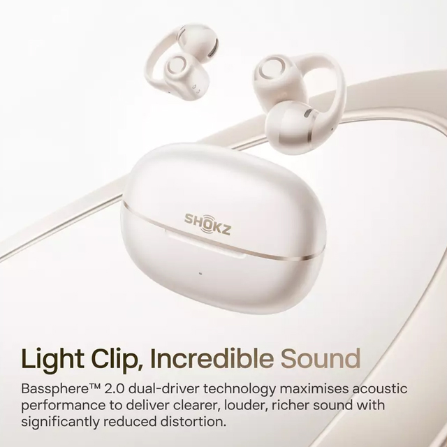 Shokz Shokz OpenDots 2 - Open Ear Clip-On Earbuds Harga Rp 3.999.000 Toko Medan