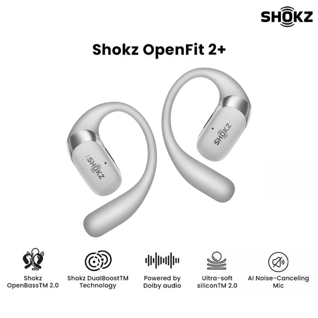 Shokz Shokz OpenFit 2+ Open Ear Earphone Harga Rp 3.470.000 Toko Medan