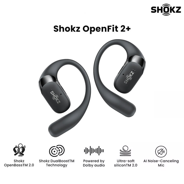 Shokz Shokz OpenFit 2+ Open Ear Earphone Harga Rp 3.470.000 Toko Medan