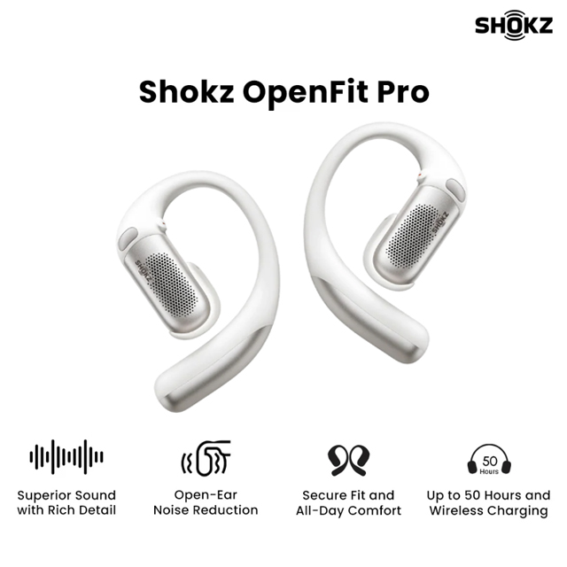 Shokz Shokz OpenFit Pro - Open Ear Earphone Harga Rp 4.599.000 Toko Medan