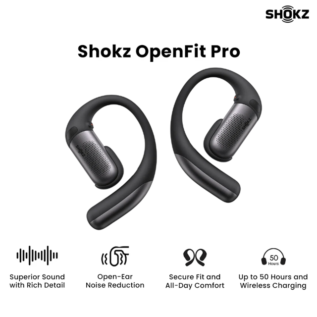Shokz Shokz OpenFit Pro - Open Ear Earphone Harga Rp 4.599.000 Toko Medan