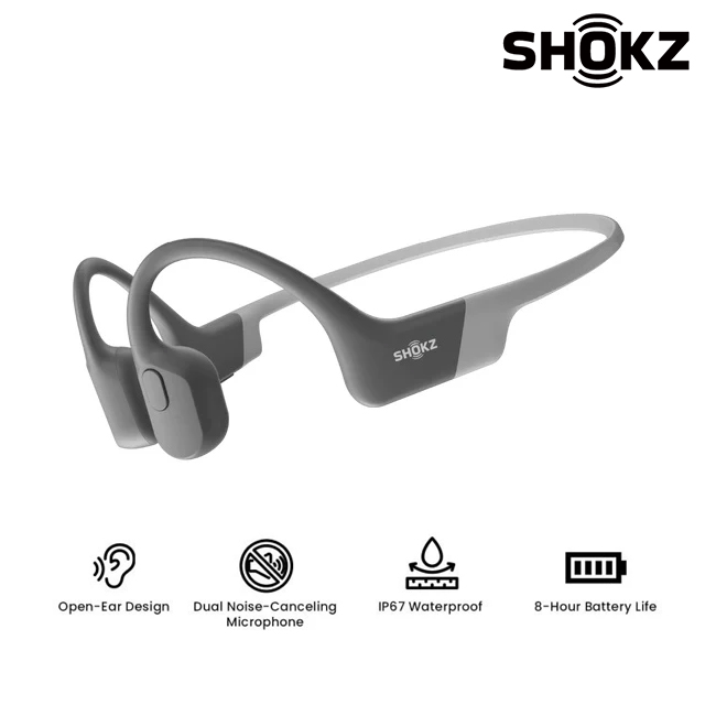 Shokz Shokz OpenRun Bone Conduction Open-Ear Sport Headphone Harga Rp 2.059.000 Toko Medan