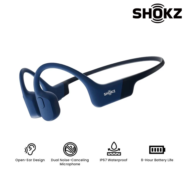 Shokz Shokz OpenRun Bone Conduction Open-Ear Sport Headphone Harga Rp 2.059.000 Toko Medan