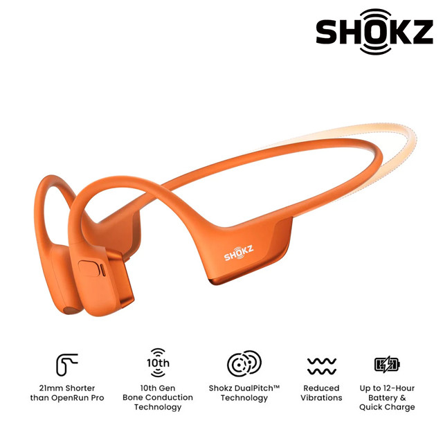Shokz Shokz OpenRun Pro 2 Bone Conduction Open-Ear Sport Headphone Harga Rp 2.969.000 Toko Medan