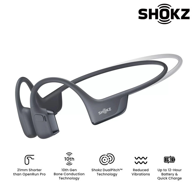Shokz Shokz OpenRun Pro 2 Bone Conduction Open-Ear Sport Headphone Harga Rp 2.969.000 Toko Medan
