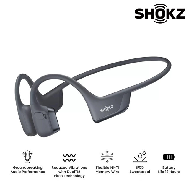 Shokz Shokz OpenRun Pro 2 Bone Conduction Open-Ear Sport Headphone Harga Rp 2.969.000 Toko Medan