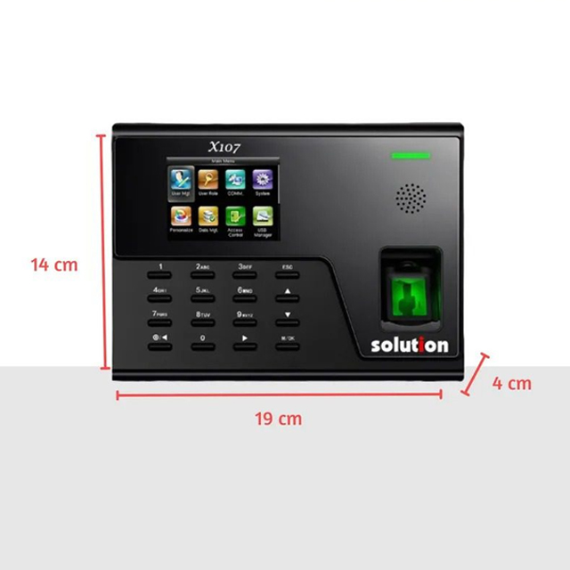 Solution Solution X107 Mesin Absensi Fingerprint Harga Rp 1.970.000 Toko Medan