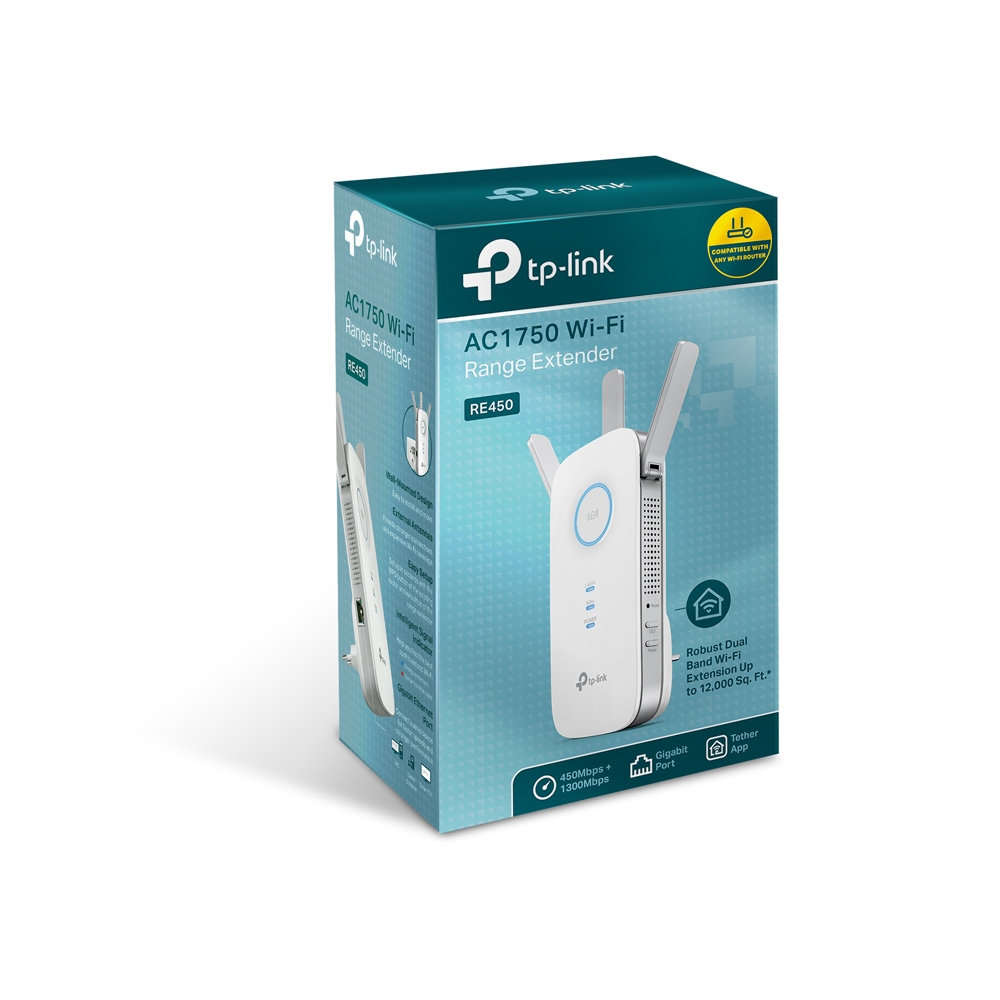 TP-Link TP-Link RE450 AC1750 Wi-Fi Range Extender Harga Rp 600.000 Toko Medan