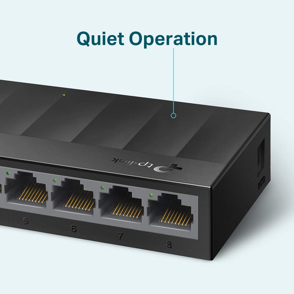 TP-Link TP-Link TL-LS1008G 8-Port 10/100/1000Mbps Desktop Switch Harga Rp 265.000 Toko Medan