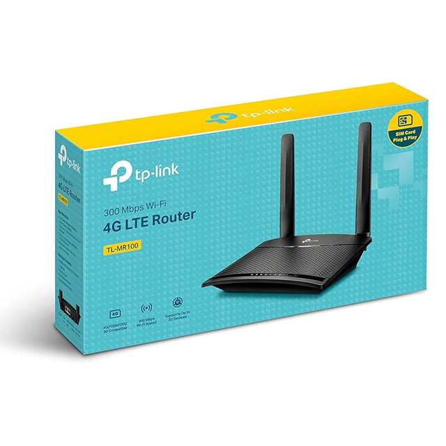 TP-Link TP-Link TL-MR100 300 Mbps Wireless N 4G LTE Router Harga Rp 600.000 Toko Medan
