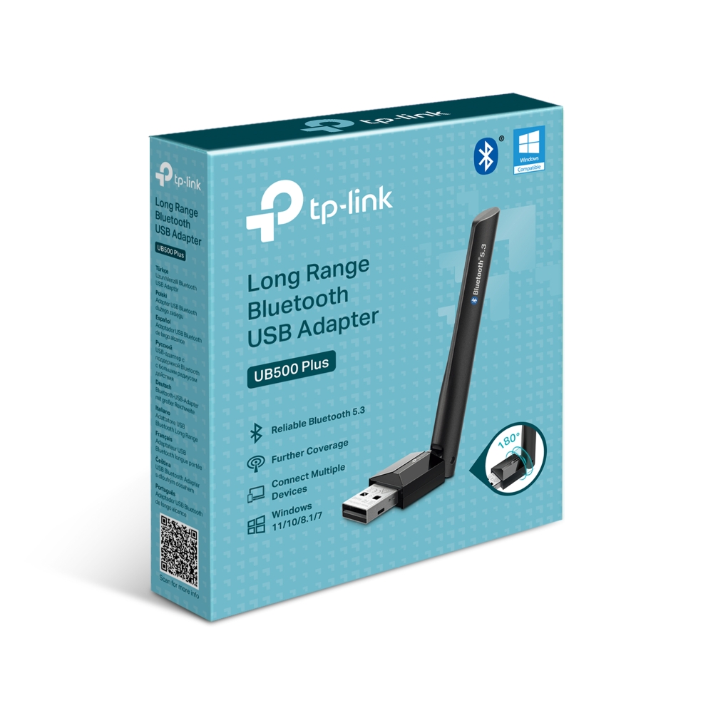 TP-Link TP-Link UB500 Plus Long Range Bluetooth USB Blue Harga Rp 140.000 Toko Medan
