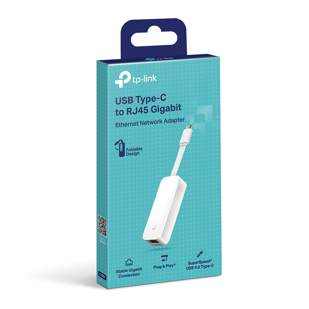 TP-Link TP-Link UE300C USB Type-C to RJ45 Gigabit Ethernet Network Adapter Harga Rp 200.000 Toko Medan