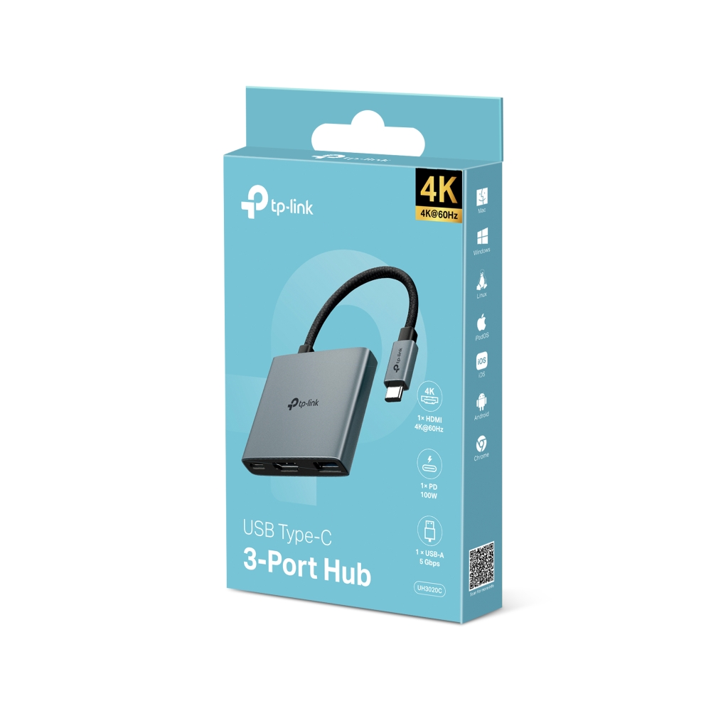 TP-Link TP-Link UH3020C USB Type-C 3-in-1 Hub Harga Rp 330.000 Toko Medan