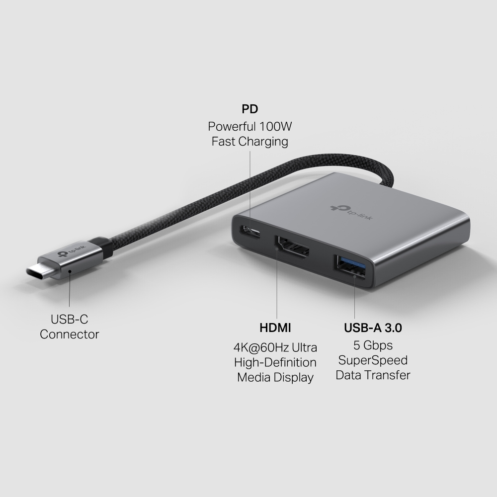 TP-Link TP-Link UH3020C USB Type-C 3-in-1 Hub Harga Rp 330.000 Toko Medan
