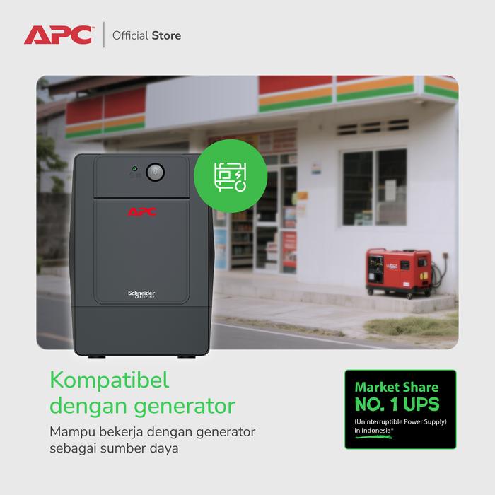 APC UPS APC BVG700I-GR Easy UPS 700VA Tower 230V Harga Rp 799.000 Toko Medan