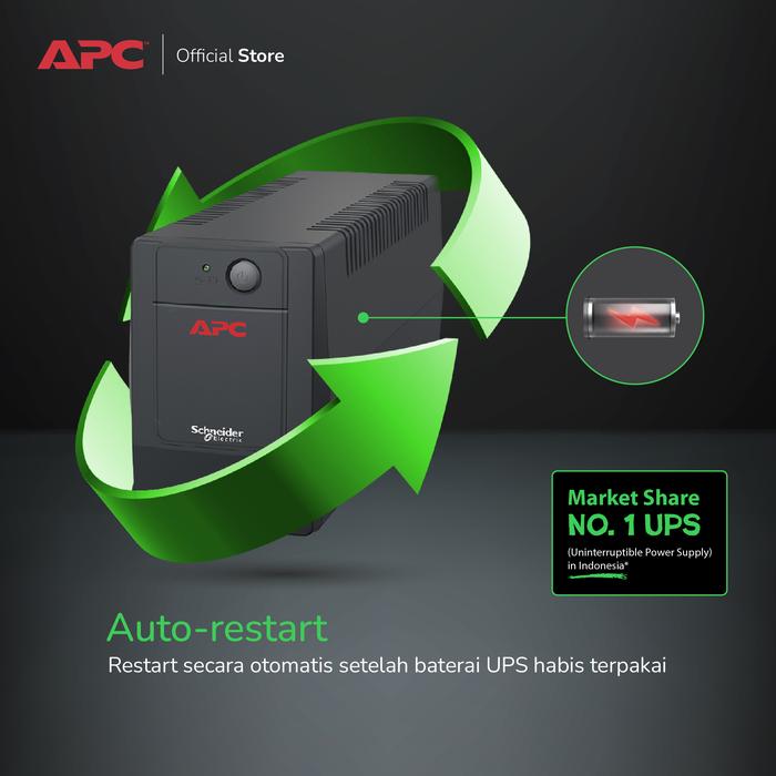 APC UPS APC BVG700I-GR Easy UPS 700VA Tower 230V Harga Rp 799.000 Toko Medan