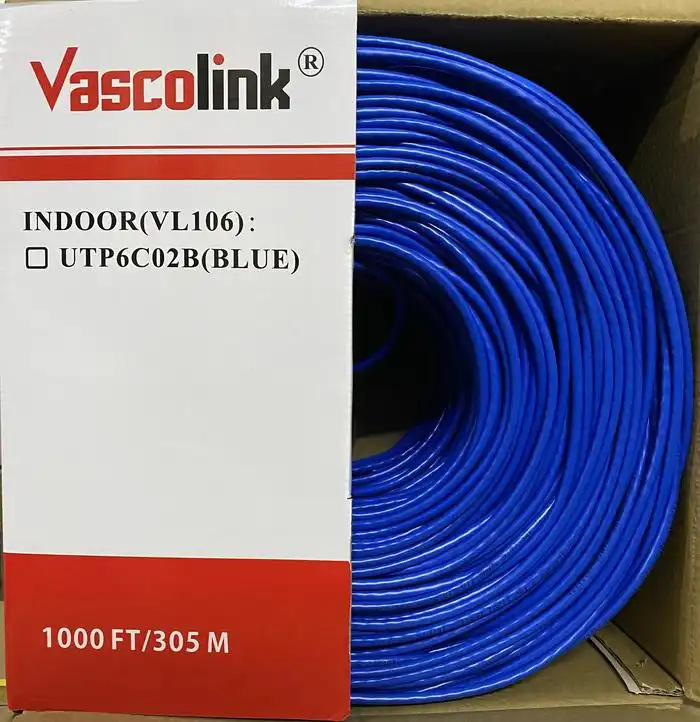 Vascolink Cable UTP UTP6C02B Cat 6 Blue 23AWG PVC - vascolink-cable-utp-utp6c02b-cat-6-blue-23awg-pvc-1759129211-192.webp