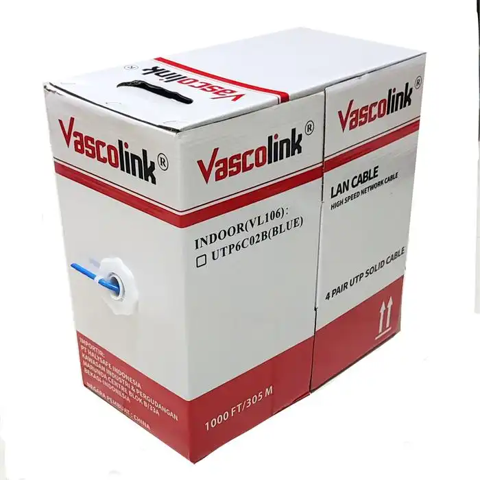 Vascolink Cable UTP UTP6C02B Cat 6 Blue 23AWG PVC - vascolink-cable-utp-utp6c02b-cat-6-blue-23awg-pvc-1759129211-326.webp