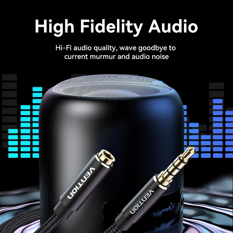 Vention Vention BHC Kabel Audio Aux 3.5mm Male to Female Audio Extension - 1.5M Harga Rp 65.000 Toko Medan