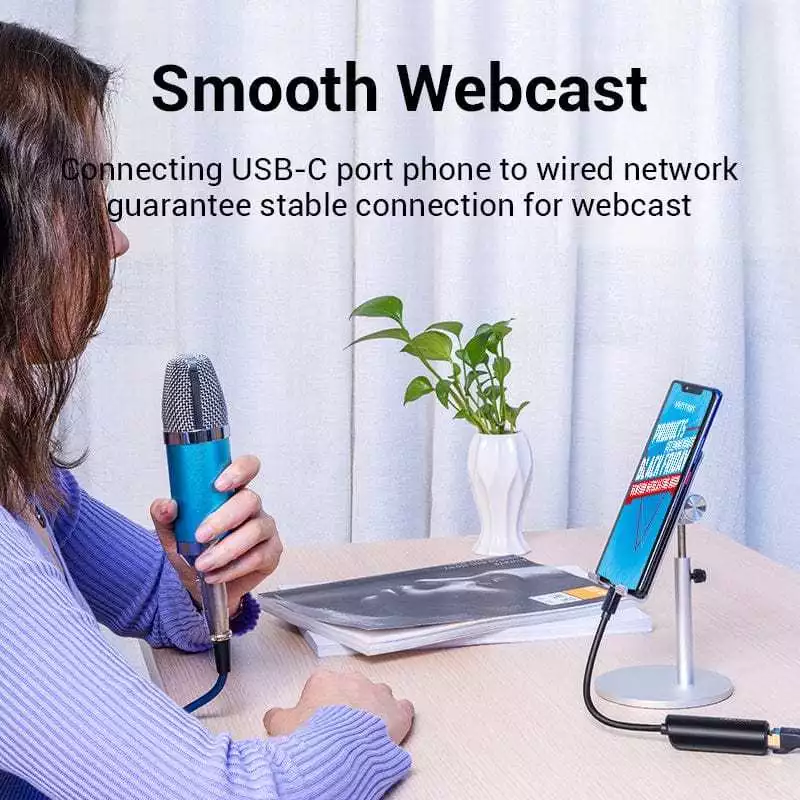 Vention Vention CFB USB-C to Gigabit Ethernet Adapter Harga Rp 230.000 Toko Medan