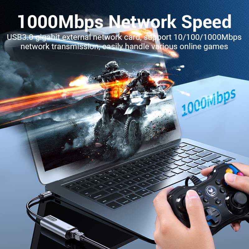 Vention Vention CFN USB-C to Gigabit Ethernet Adapter Harga Rp 210.000 Toko Medan