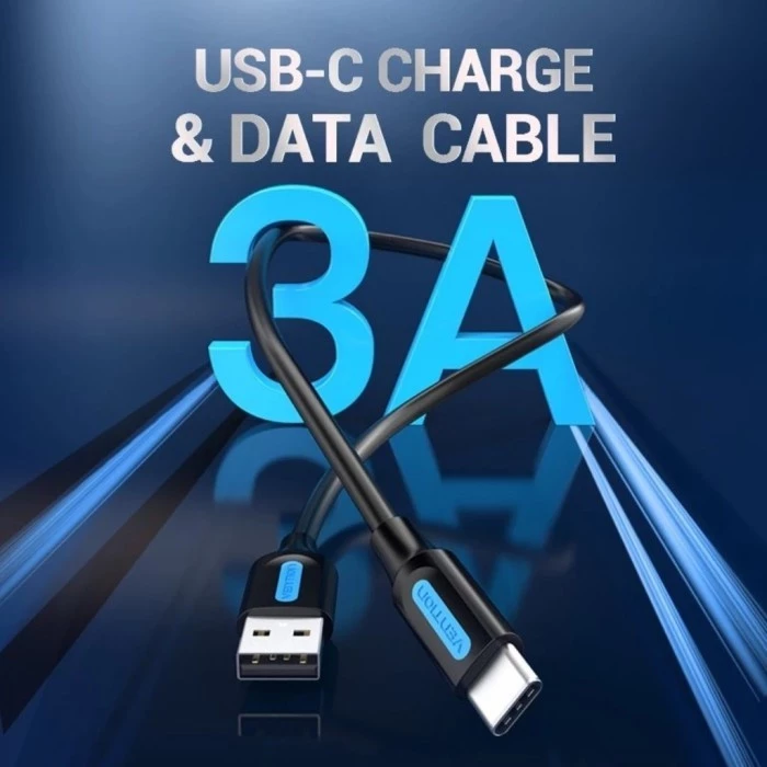 Vention Vention COK Kabel Data USB A 2.0 to Type C Fast Charging - 0.5M Harga Rp 50.000 Toko Medan