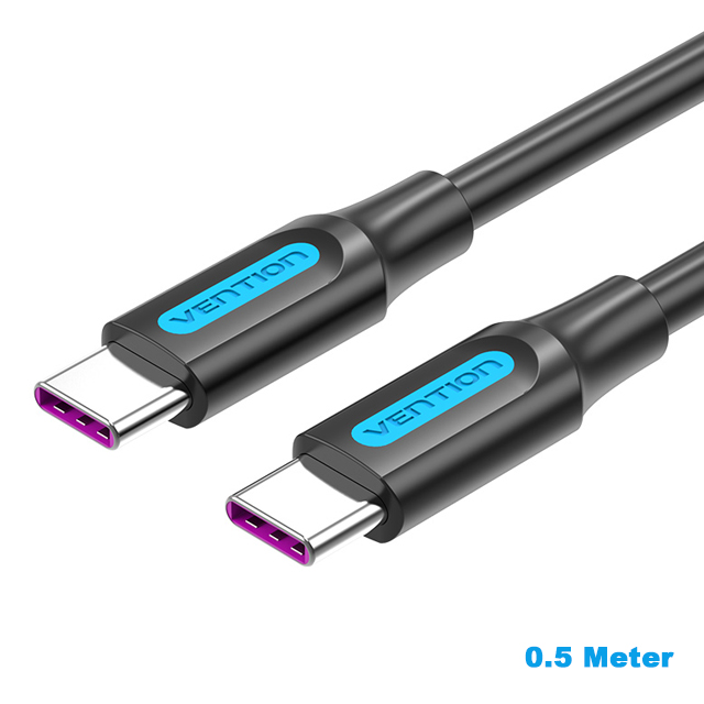 Vention Vention COT Kabel USB Type C to Type C 5A Fast Charging Harga Rp 65.000 Toko Medan