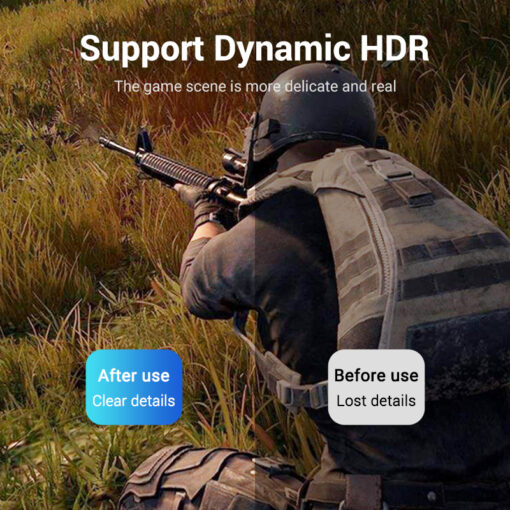 Vention HCD Kabel Display Port DP 1.4 Male to Male Black - vention-hcd-kabel-display-port-dp-14-male-to-male-black-1763438687-306.jpg