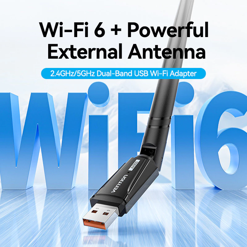 Vention Vention KDW Wireless USB Adapter Dongle WiFi Dual Band Antenna Harga Rp 230.000 Toko Medan