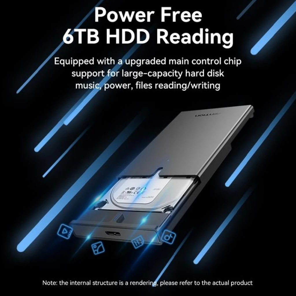 Vention Vention KPA HDD Enclosure Case USB 3.0 Micro-B SATA Harga Rp 150.000 Toko Medan