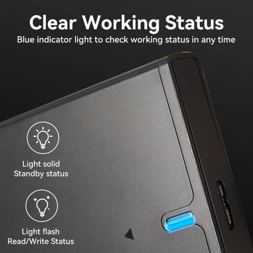 Vention Vention KPA HDD Enclosure Case USB 3.0 Micro-B SATA Harga Rp 150.000 Toko Medan
