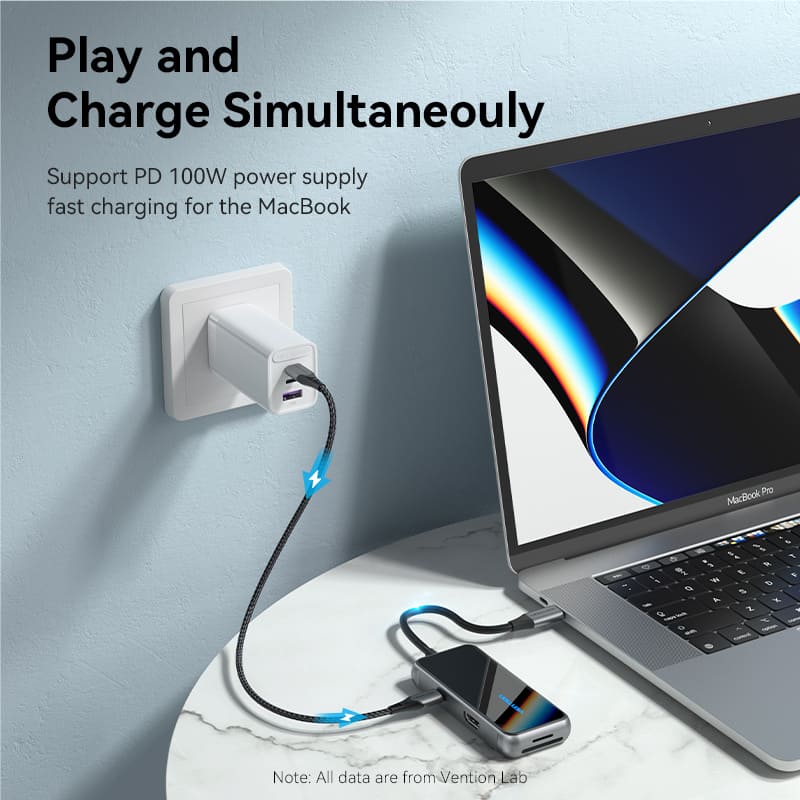 Vention Vention TFM Converter 7in1 USB-C Docking Station Harga Rp 165.000 Toko Medan