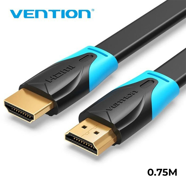 Vention Vention VAA-B02 Kabel HDMI Flat Male to Male Black Black Harga Rp 40.000 Toko Medan